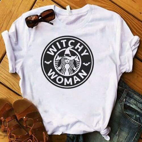 Womens shirts fashion casual fun letters short-sleeved Harajuku graphic print top T-shirt womens T-shirt