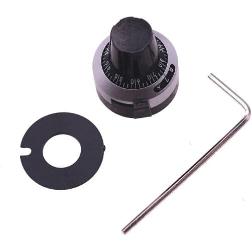 1 precision balance pot knob, equipped with multiple arrows and potentiometer 3590s, 6.35mm