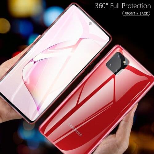 2PCS 3D Curved film For Samsung Galaxy Note10 Lite Screen Protector 6.7inch Nano Hydration Film Full Coverage Not Tempered Glass