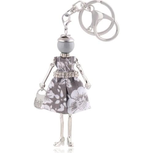 2020 Fashion KeyChain Girl Bag Car Pendant Charm Key chain For Women Lady Lovely Gift Jewelry