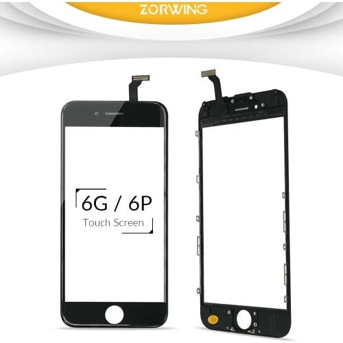 4.7 5.5 inch Touch Panel For iPhone 6 Plus Touch Screen Digitizer Glass Lens Sensor Replacement Parts for Iphone 6 TouchScreen