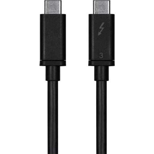 40G Thunderbolt 3 cable USB-C to USB-C Thunderbolt 3 Cable, Compatible with Thunderbolt 3 and USB 3.1 Passive cable