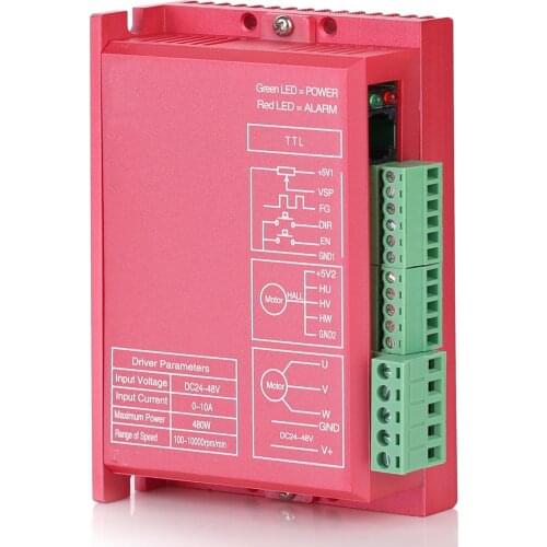 48v 300W brushless motor controller hall bldc driver board sensorless bldc motor sensored CLOSE LOOP