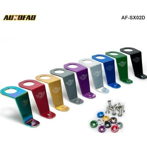 Racing genuine - Aluminum Radiator Stay Bracket for honda CIVIC EG6 EG9 EG Si 92-95 for jdm Style AF-SX02D