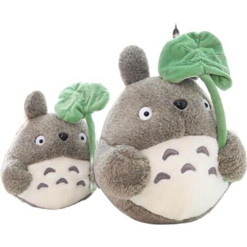 Big Size 20cm/30cm Cute My Neighbor Totoro Plush Toy Cute Lotus Leaf Totoro Stuffed Toys Gifts