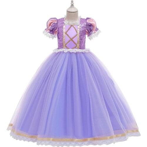 Beauty-Emily Flower Girl Dresses Pageant Dress Baby Tulle Sequined Princess Gowns For Girls Cupcake Dress Kids