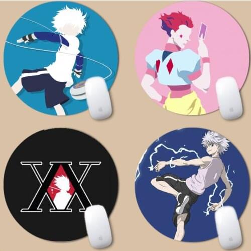 Hunter X Hunter Killua Figure Anime Silicone large/small Pad to Mouse Game Round Non-slip Cushion