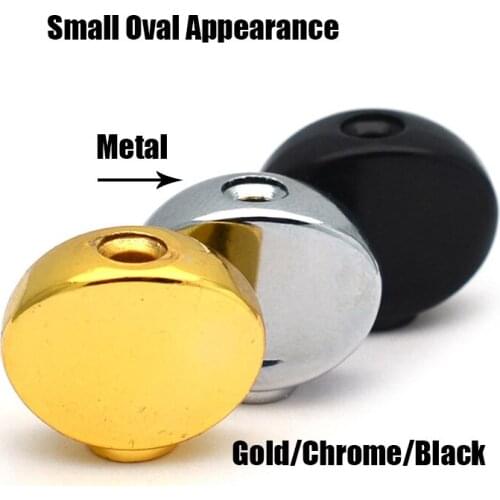60PCS Small Oval Metal Guitar Tuning Pegs Keys Tuners Machine Heads Replacement Buttons knobs Handle with 3 Colors