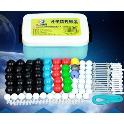 J32003 154 pcs/lot Molecular Model Set Kit-General And Organic Chemistry For School Lab Teaching Research