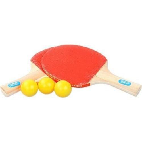 Fun Ping-Pong Ball Set 2 Racket + 3 Ball