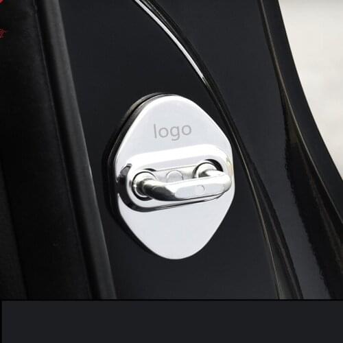 Stainless Steel Door Lock Protective Cover For Toyota Highlander 2015 2016 2017 AA135