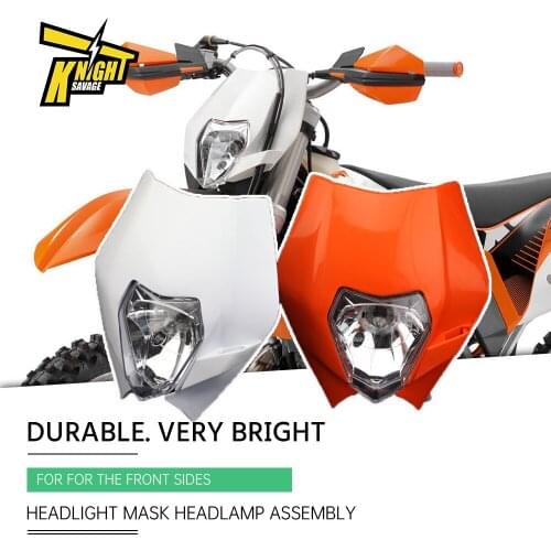 Headlight Mask Headlamp Assembly For EXC 125 EXC 200 250 EXC 300 400 EXC 450 500 530 Motorcycle Accessories Front Headlights