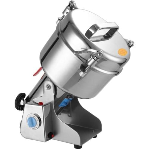 Grinder 2500g Large-scale Crusher Household Steel Mill Commercial Powder Machine Ultra-fine Grinding Machine Stainless Mill