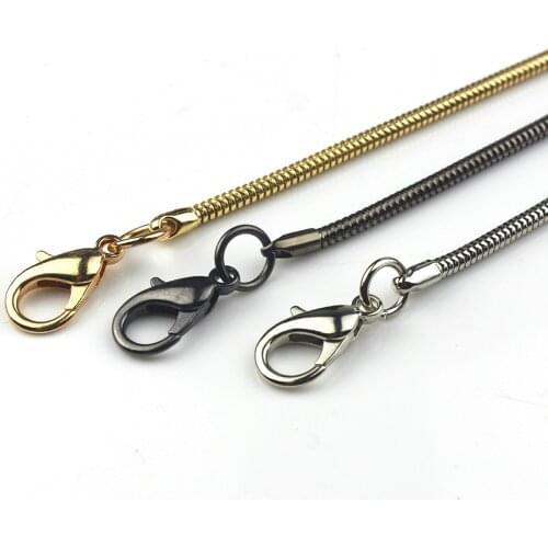 1.2m Replacement Metal Chain for Shoulder Bags Handle Crossbody Handbag Purse DIY Bag Strap Accessories Hardware