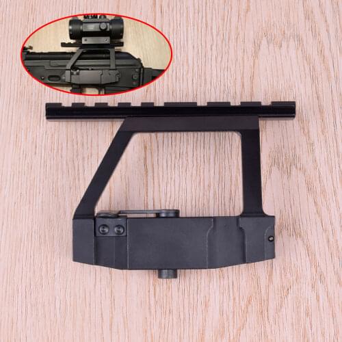 Tactical AK 74U Mount Quick release 20mm AK Side Rail Lock Scope Mount Base for AK 74U Rifle Hunting&CS Battle