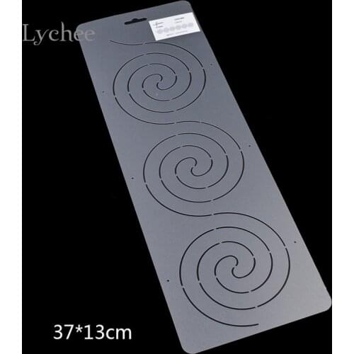 Lychee Life 37X13cmClear Plastic Stencil Patchwork Quilting Template Tools Embroidery Stencil DIY Sewing Tools Accessories