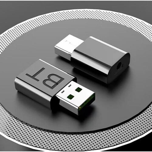 USB Wireless Bluetooth 5.0 Transmitter Receiver Adapter Music Speakers 3.5mm AUX Car Stereo AUX Audio Adapter For TV/PC/Car