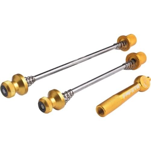 Security Bike Anti Theft Skewer Quick Release Aluminum Alloy 3pcs MTB Road Bike