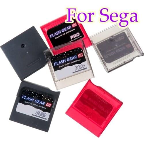 1pcs For Sega Game Gear GG Game Cartridge Housing Shell Card box Game Card Housing cover Case Replacement