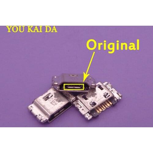 100pcs/lot Micro USB Charging Port Jack Connector For Samsung J5 SM-J500 J1 SM-J100 J100 J500 J5008 J500F J7 J700 J700F J7008