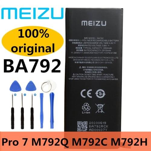 Meizu 100% New Original BA793 BA792 Battery For Meizu Pro 7 Plus / Pro 7 M793Q M793M M793H M792C M792C-L M792M-L M792Q M792Q-L