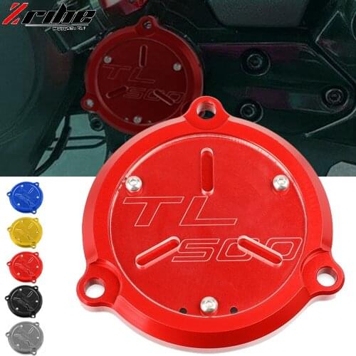 FOR SYM MAXSYM TL 500 TL500 2020 2021 Motorcycle Accessories CNC Aluminum Frame Hole Cover Front Drive Shaft Cover Guard TL500