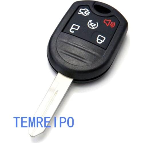 10pcs/lot Remote Key Shell Fob for FORD Expedition Mustang F150 F250-350 Super Duty Keyless Case 5 Button