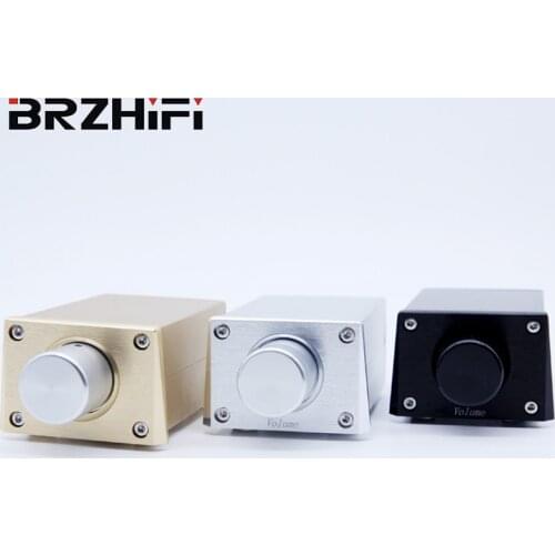 BRZHIFI Modern WEILIANG AUDIO FV3 High Precision Passive Preamplifier Volume Controller Custom Aluminium Amplifier Pre Amp