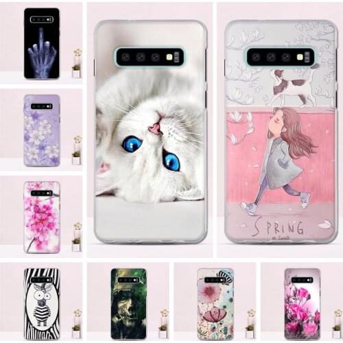 Case For Samsung S10 Case Cover Soft TPU funda For Samsung Galaxy S10 Cover Silicon Case For Samsung Galaxy S10 Coque Phone Back