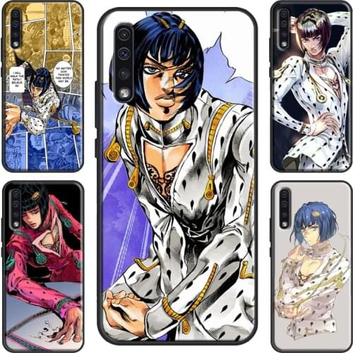 Bruno Bucciarati JoJos Bizarre Adventure Case For Samsung A51 A71 A31 A72 A52 A32 A12 A50 A70 A21S S21 Ultra Plus S20 FE Cover