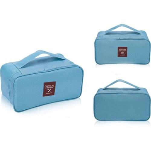 Home Travel Multifunctional Lingerie Storage Bag Portable Bra Organizer Waterproof Washroom Storage Bag