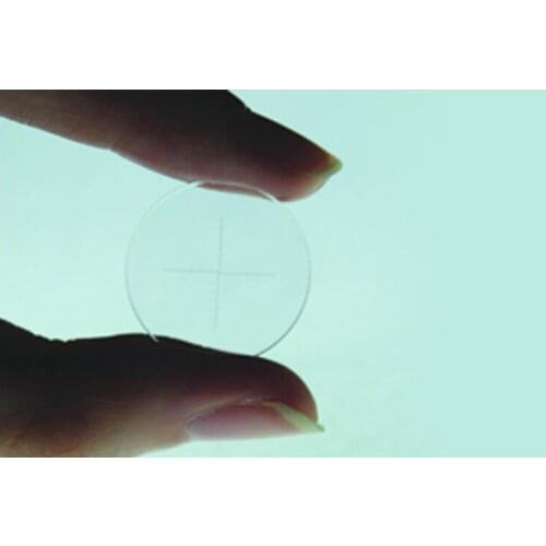 Two-dimensional measuring reticle Grid ruler reticle Measuring aiming reticle Optical ruler optical measurement