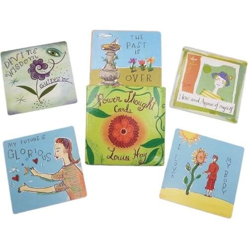 Power Thought Tarot Cards Deck Confirm Idea Divination Board Game Party Entertainment English Version Oracle Card For Adult