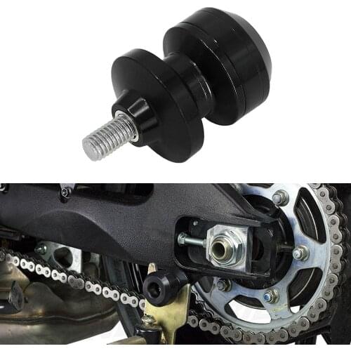 Motorcycle Swingarm Spools For Kawasaki Z800 ZX6R ZX10R For KTM For Yamaha For BMW F800GS Slider Stand Screws Aluminum Universal