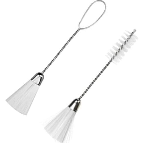 Hot sell 2pcs Household Double Ended Cleaning Brush Multi-function Sewing Machine Clean Brush Tail