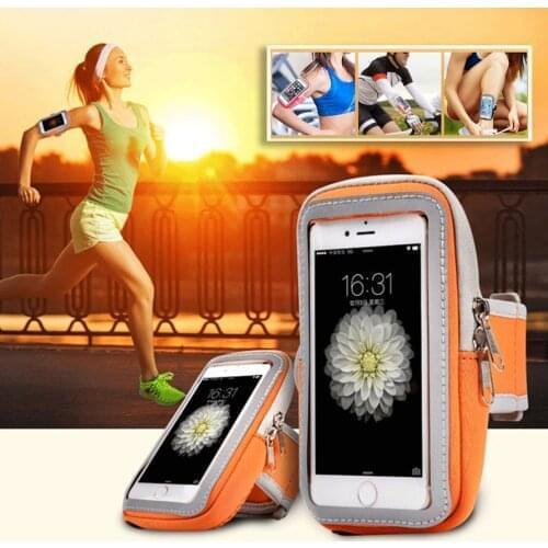 Realme band airpods pro case sport bags arm phone case running cangurera deportiva porta celular para correr gym bag for xiaomi