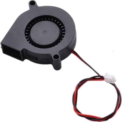 1pc DC Radial Cooling Fan 12V/24V Hot End Extruder Blow Fans 50*15mm For 3D Printer Parts