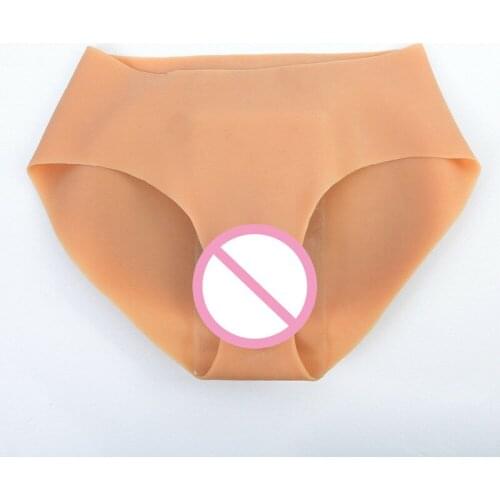 Realistic Vagina Panty Enhancer Buttock Transvestite Silicone Shaper Pants Waist Trainer Tummy Shaper Shapewear Body Shaper