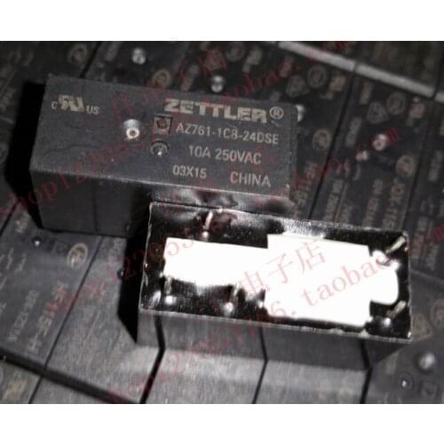 Relay AZ761-1CB-24DSE 115F-1C-5P-24V-10A
