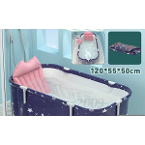 Folding Bathtub Adult Portable SPA Sauna Bathing Bucket Bathing Bucket Water Bathing Bucket Cushion Inflatable Hot Tub