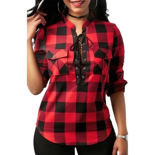 SURETIMES Womens Office Shirts