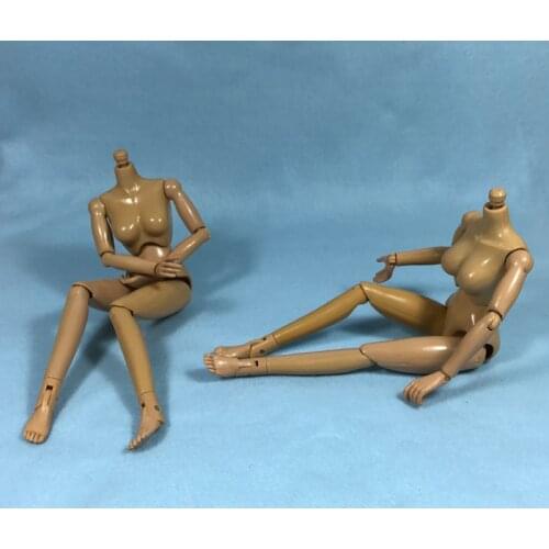 1/6 Female Body 14-joint Movable Normal Muscle Body 12-inch Body with color difference Special offer In Stock