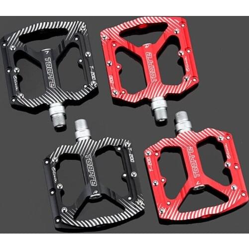 1 Pair Road Mountain Bike Ultralight Non-slip Flat Pedals Aluminum Alloy Sealed Bearings Pedal CNC MTB Bicycle Accessory
