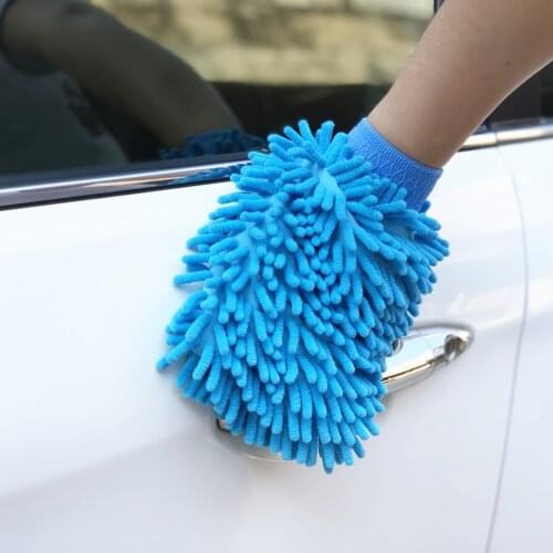 1pc Car Home Wash Gloves For LADA Vesta Granta 1300 Niva Samara Signet Priora Kalina Safarl largus vaz XRAY 2110-12 2106 2107