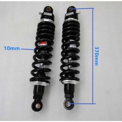 10mm spring 370mm/375mm 2PCS CFMOTO CF800-2/CFX8 SHOCK ABSORBER WITH AIR BAG 7020-061600-30000 IT ALSO SUIT FOR STELS ATV 800