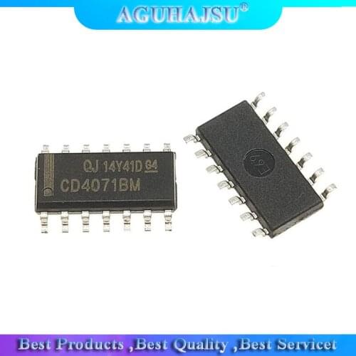 10pcs/lot CD4071 CD4071BM four 2 input terminal or gate SOP-14 electronic components[10pcs/lot]