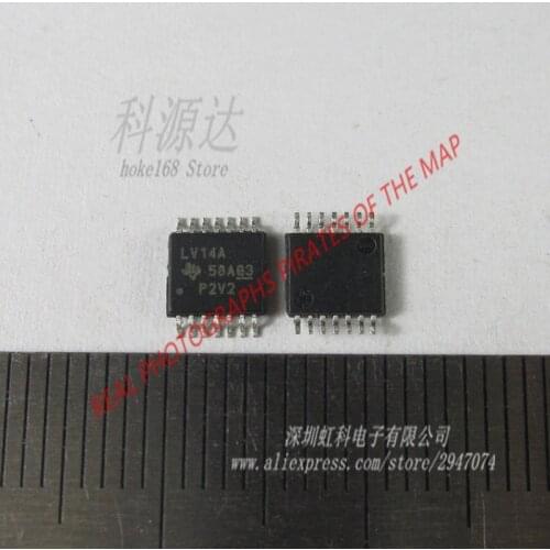 10pcs/lot SN74LV14APWR TSSOP14 LV14A SN74LV14APW In Stock