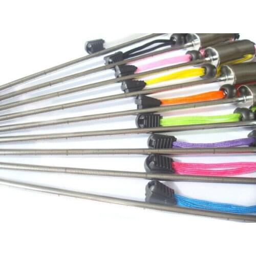 30CM Scuba Diving Stainless Steel Lobster Stick Pointer Rod & Underwater Shaker Noise Maker with with Lanyard Wrist Strap