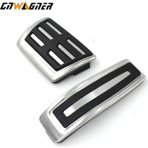 Stainless Steel Car Accessories Brake & Gas pedals AT Plate Pad For Audi Q7 Porsche Cayenne VW Volkswagen Touareg 2007-2015