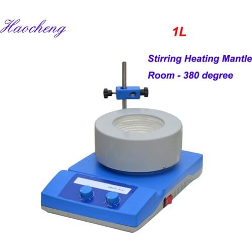 Free shipping, 1000ml Eletronics Scale lab equipment heating mantle with Stirring function